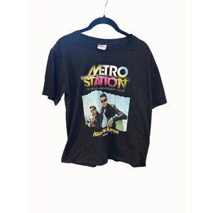 Metro Station Avion Roe 10 Year Ann Tour T-Shirt Lancifer assuming we survive